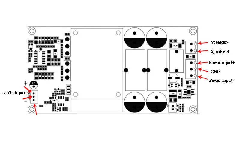 IRFP4227+ IRS2092S HIFI Fever 1000 Вт моно сценический сабвуфер цифровой усилитель доска G1-002