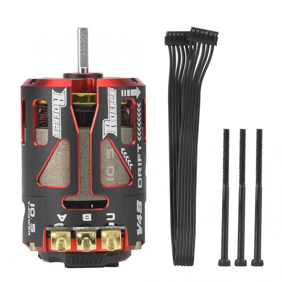 

ROCKET DFIFT V4S 540 Sensored Brushless Motor CNC Dual Sensor Brushless Motor for RC Racing Car Track Parts