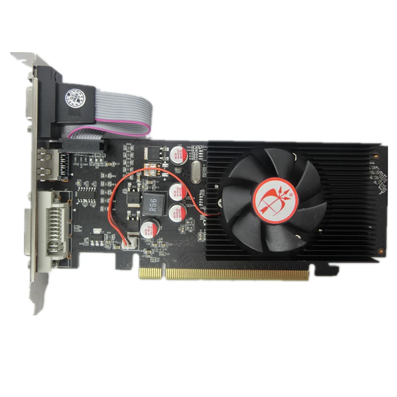 100% НОВЫЙ GeForce GT210 1 ГБ DDR2 PCI-Express16X VGA DVI HDMI Видео Карты Бесплатная Доставка |