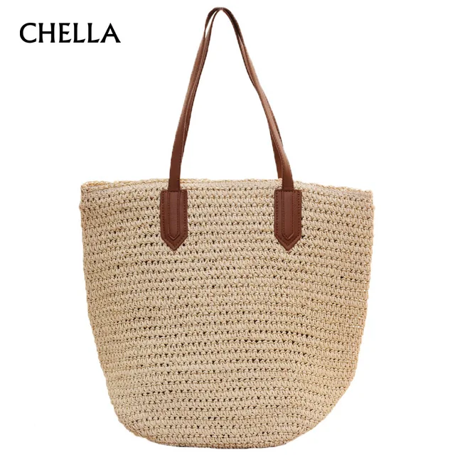 Women Beach Bag Straw Handbags Capacity Bohemian Summer Travel Women Beach Bag Straw Handbags Capacity Bohemian Summer Travel Tote Per Purses Vacation Ping