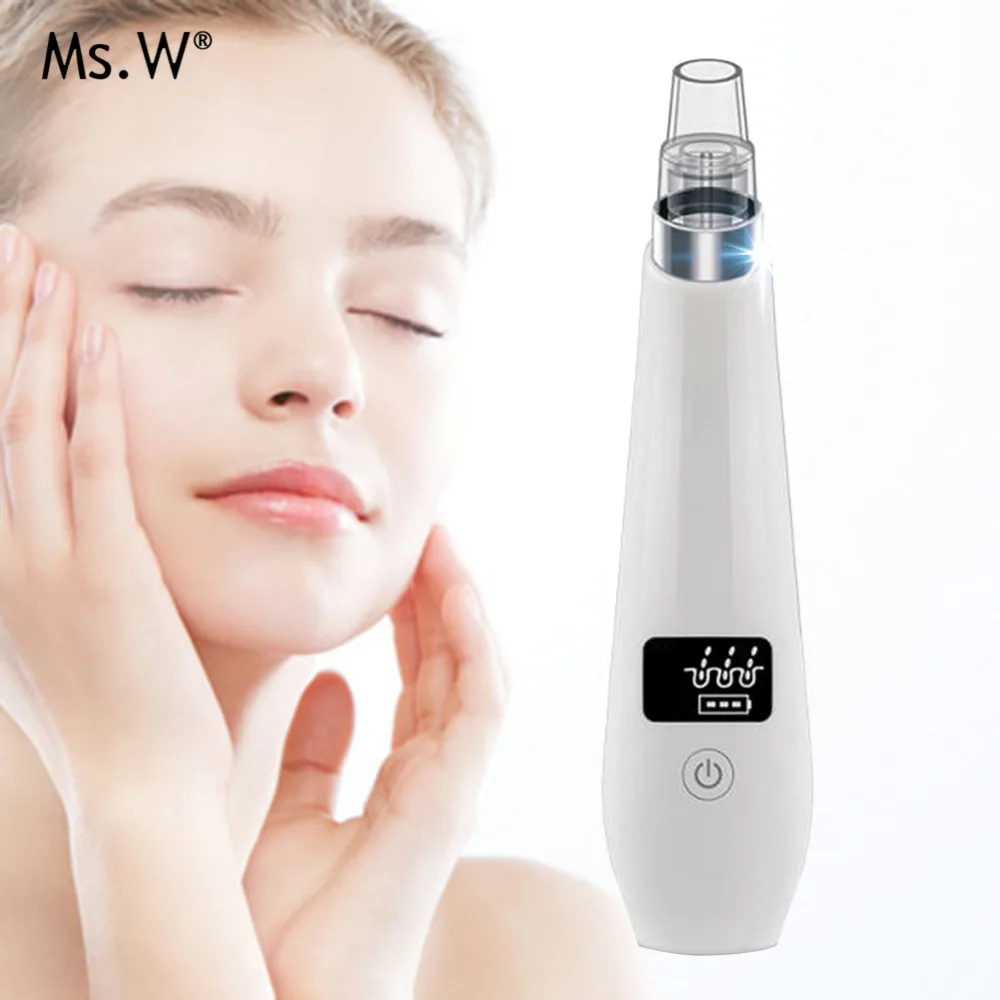 Electric LCD Skin Care Pore Vacuum Blackhead Remover Acne Pimple