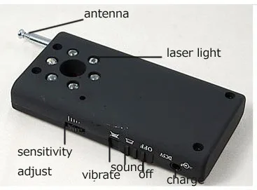 Beste Detector Voor Verborgen Mini Camera IP Lens GMS RF SIGNAAL Detector Finder