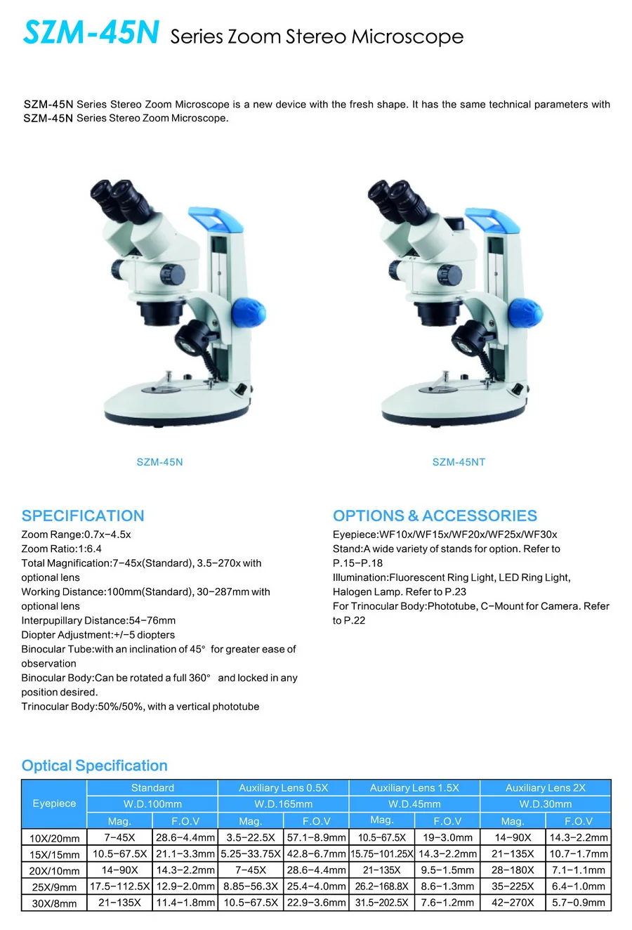 SZM-45N catalogue