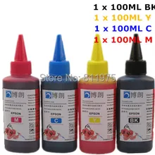 Универсальные высококачественные 4 вида цветов чернила премиум класса 400 мл для EPSON Stylus C79/C90/C92/C110/CX3900/CX3905/CX4900/CX4905/CX5500CX5501