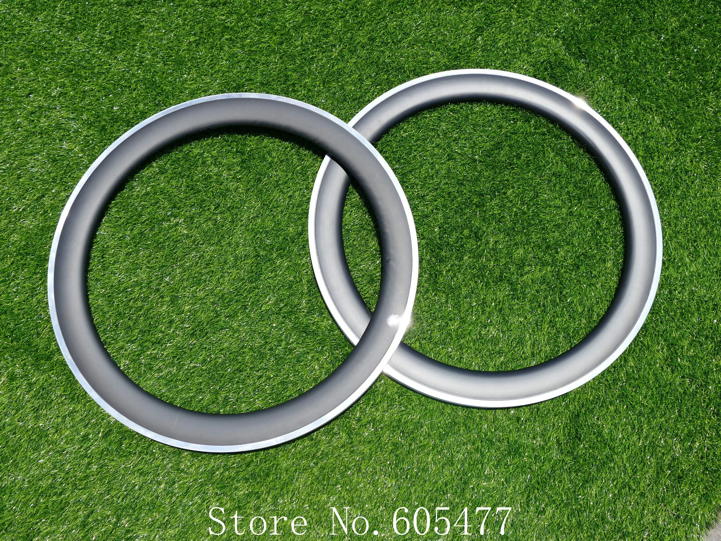 

2019 Front & Rear Bicycle Rims Full Carbon Fiber Glossy Matt Road Bike Cycling Clincher Wheel Rim Alloy Brake Side 60mm