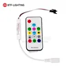 Controlador Led remoto WS2811/WS2812B/UCS1903 IR/RF 21Key/botón para módulos de tira, 358 tipos de efectos, controlador RF para DC5-24V RGB ► Foto 2/6