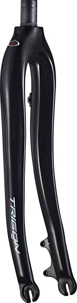 Новый MC01 TRIGON MTB жесткая Карбоновая вилка 26 &quot1 1/8&quot дисковый тормоз 565 г Черный