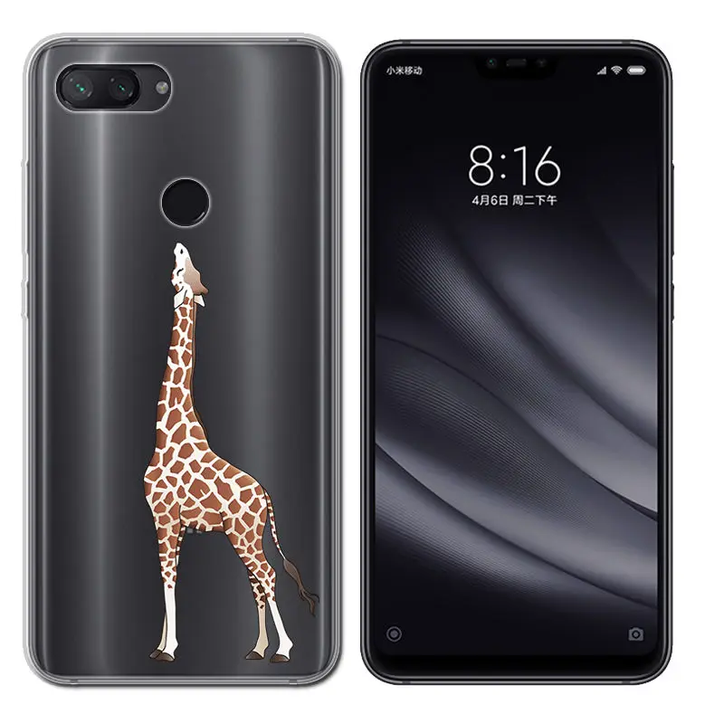 Cute Animal Fundas for Xiaomi Mi8 lite Silocone Case Xiaomi Mi 8 A2 A2 Lite for Soft TPU for Xiaomi Redmi 4X 6A Note5 Note6 Pro (14)