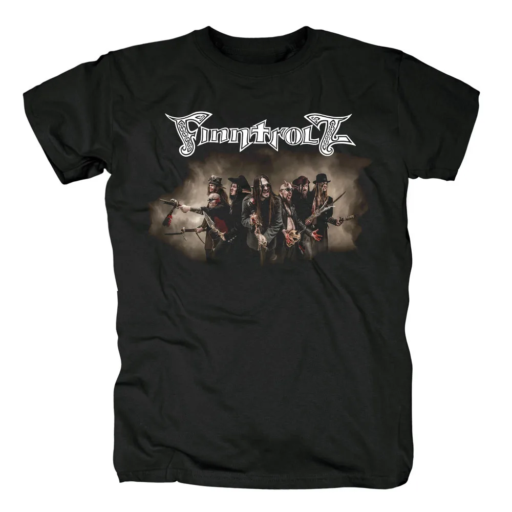 Todhoof Finntroll nifelvind скандинавские металлические тяжелые металлические мужские новые черные футболки на лето Азиатский размер