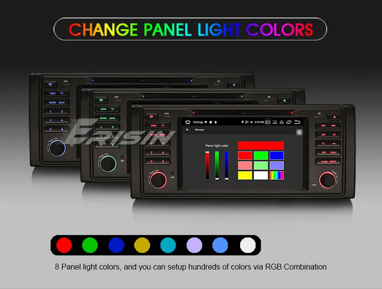 Discount 7" Android 8.0 Oreo OS Car DVD GPS Radio for BMW E39 M5 1999-2003 & BMW E39 1995-2003 & BMW E38 1994-2001 & BMW X5 E53 2000-2007 8