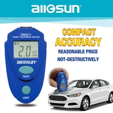 ALL SUN EM2271 EM2271A Digital Mini Automobile Thickness Gauge Car Paint Tester Thickness Coating Meter Ship