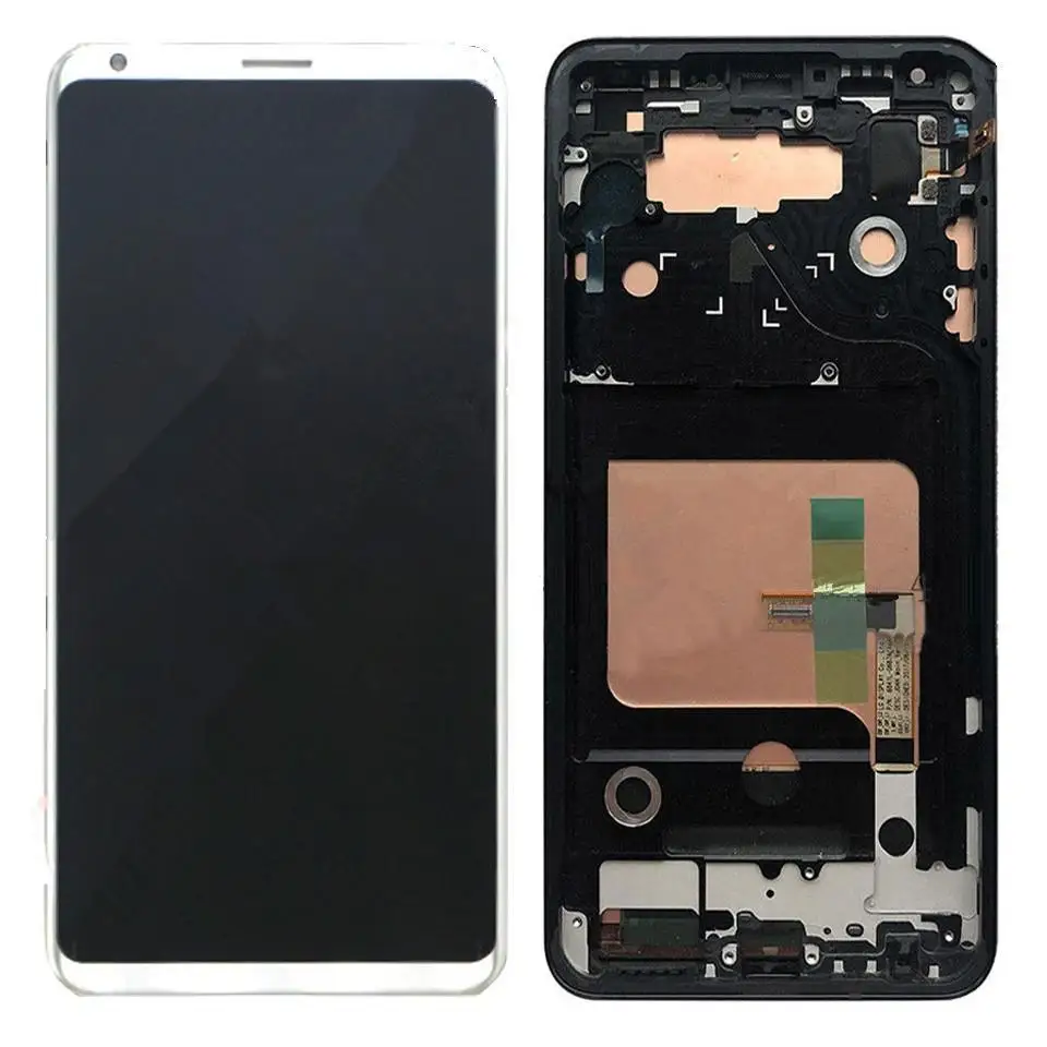 

Sinbeda IPS 6.0'' For LG V35 ThinQ LCD Display Touch Screen Digitizer Assembly With Frame For LG V35 LCD Screen Replacement