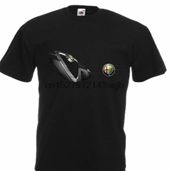 

NEW T-SHIRT ITALIAN LUX AND STYLE WITH ALFA ROMEO CARS DTG PRINTED TEE- S- 6XL
