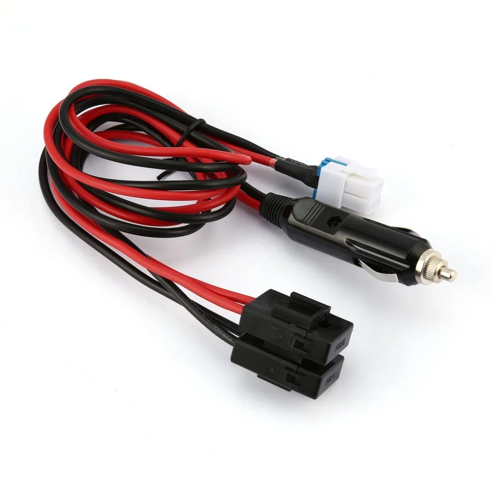 1.5M 12V DC 30A Fuse 6 PIN Power Cord Cable For IC 7000 IC 7600/FT