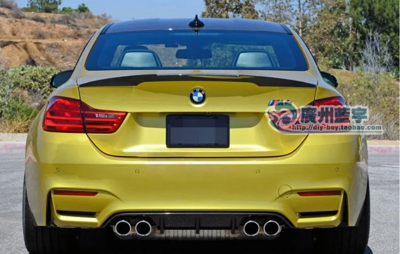 Спойлер HLONGQT из углеродного волокна для BMW 4 серии F32 420 428 430 435 2014.2015.2016.2017