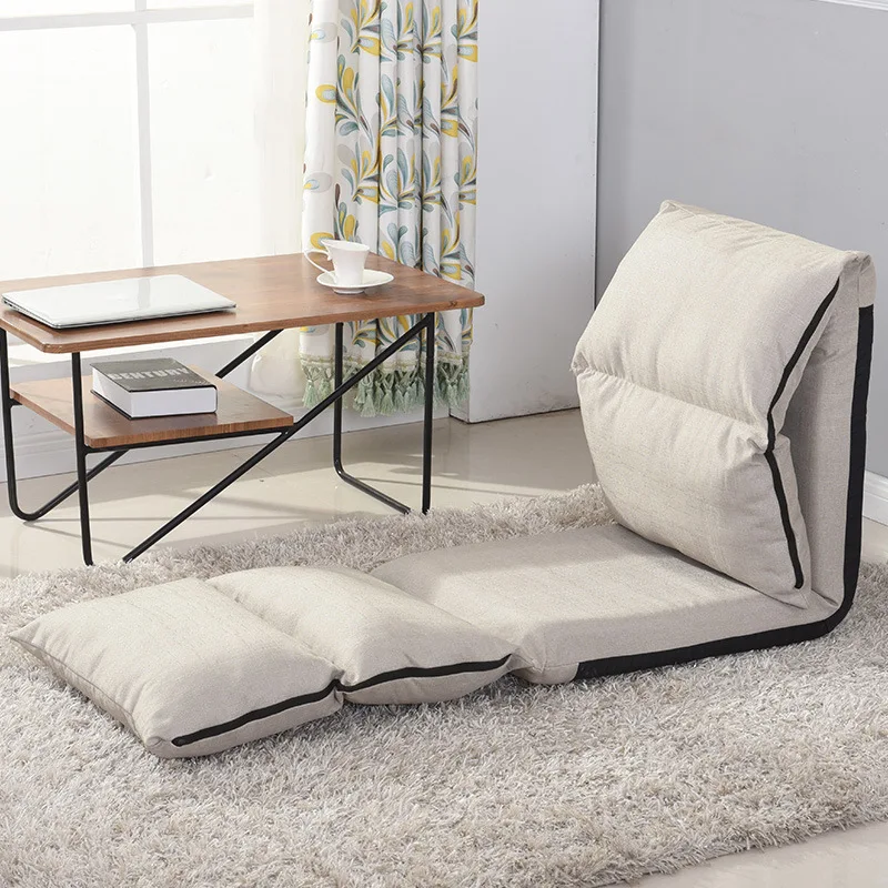 15%, творческий sackcloth ленивый диван стильный Япония татами складной моющийся мини-диван спинка кровати стул окно кресла - Цвет: small size