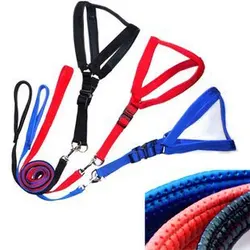 double layers nylon foam cat dog puppy leash with harness pets lead set dog leash harness padded soft harness dog double layers nylon foam cat dog puppy leash with harness pets lead set dog leash harness padded soft harness dog