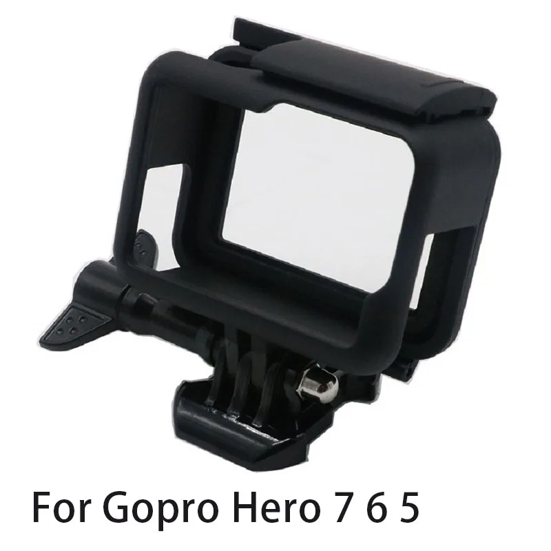 

Protective Frame Case Cover + Lens Cap For Gopro Hero 7 6 5 Camera Accessories Top Camera Frame Lens protector cover case