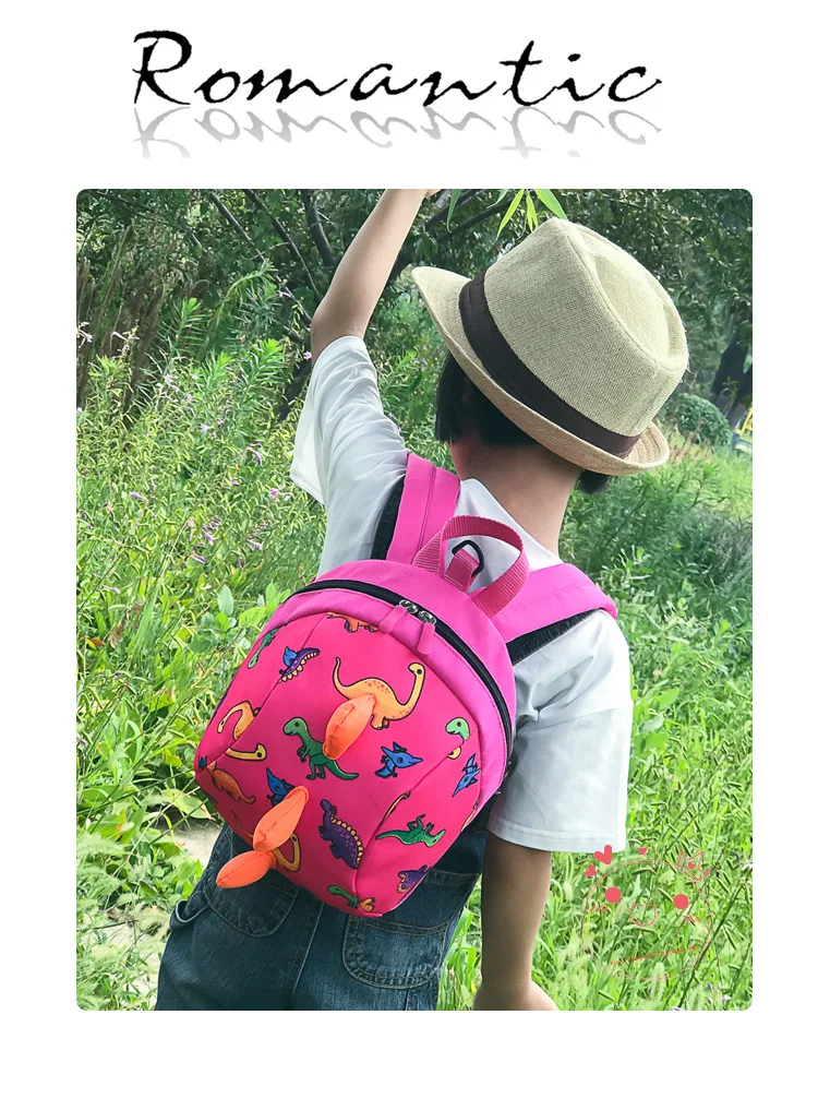 Рюкзак для малышей детские ходунки помощник анти-потеря детского сада Kinder Детский пояс 3D динозавр животное водонепроницаемый сумка для малышей