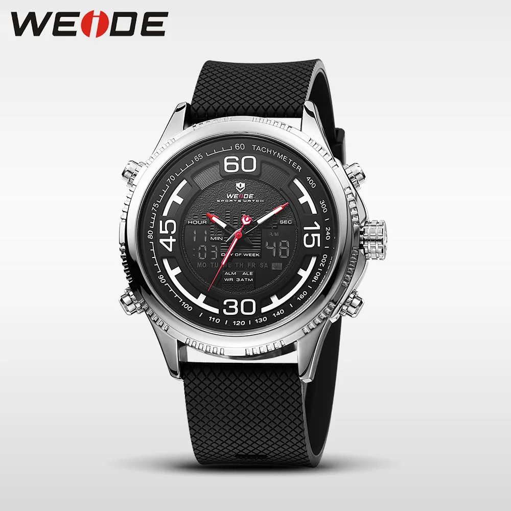 WEIDE genuine sport men watch Silicone quartz watches water resistant analog automatic watch digital clock business men watches WEIDE genuine sport men watch Silicone quartz watches water resistant analog automatic watch digital clock business men watches