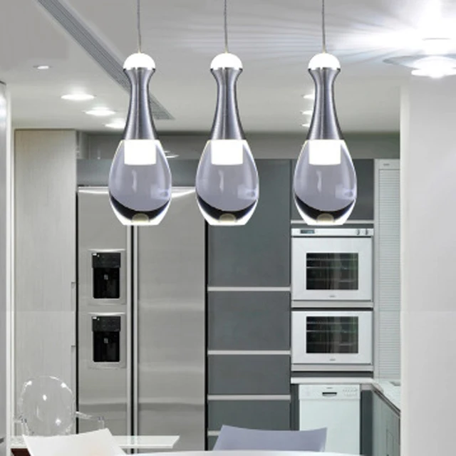 Modern Led Crystal Pendant Lamp Simple Acryl High End Restaurant Modern Led Crystal Pendant Lamp Simple Acryl High End Restaurant Ceiling Fixture Bar Living