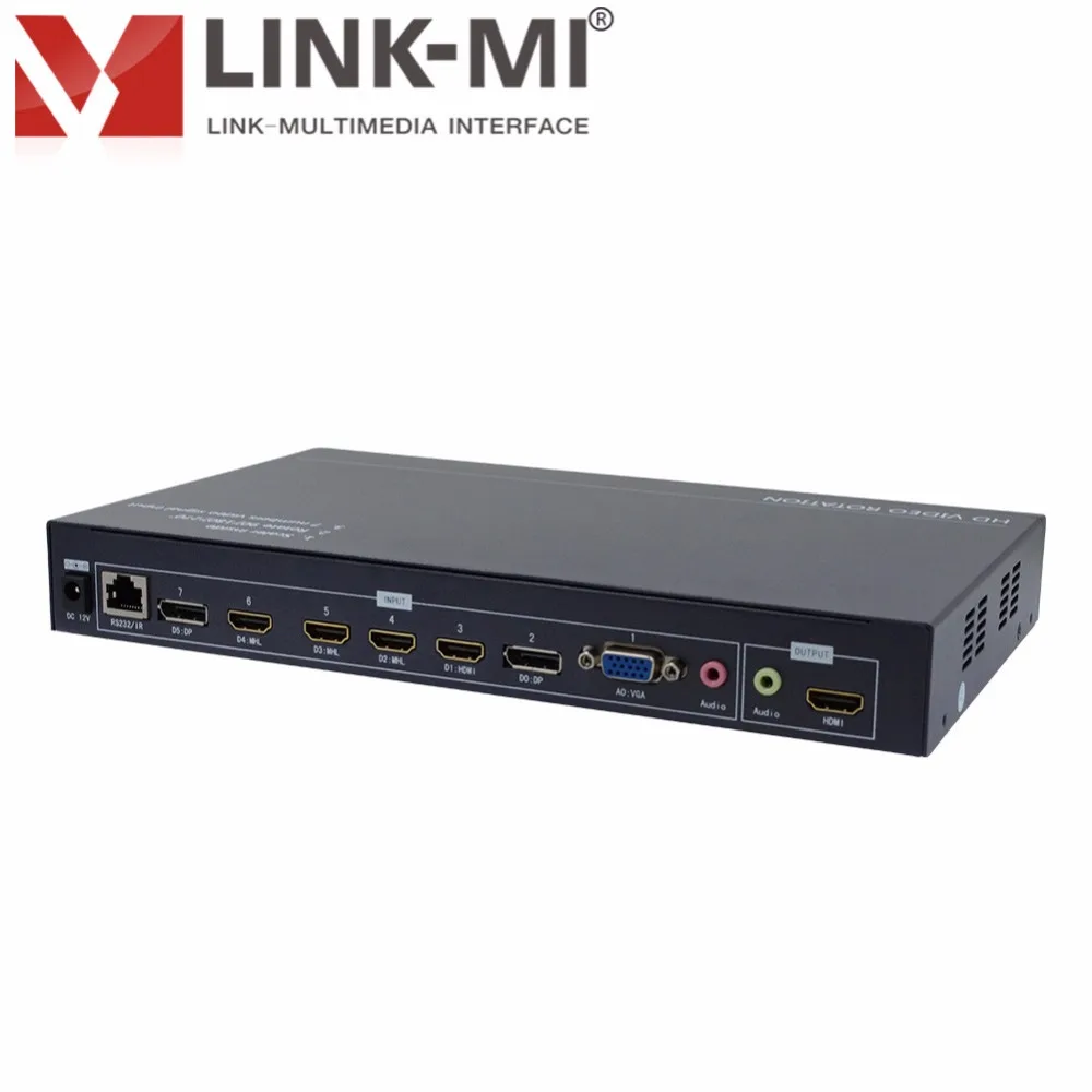 LINK MI LM TN701 HD видео Масштабирование поворотный переключатель 90 ° 180 270 С блок с