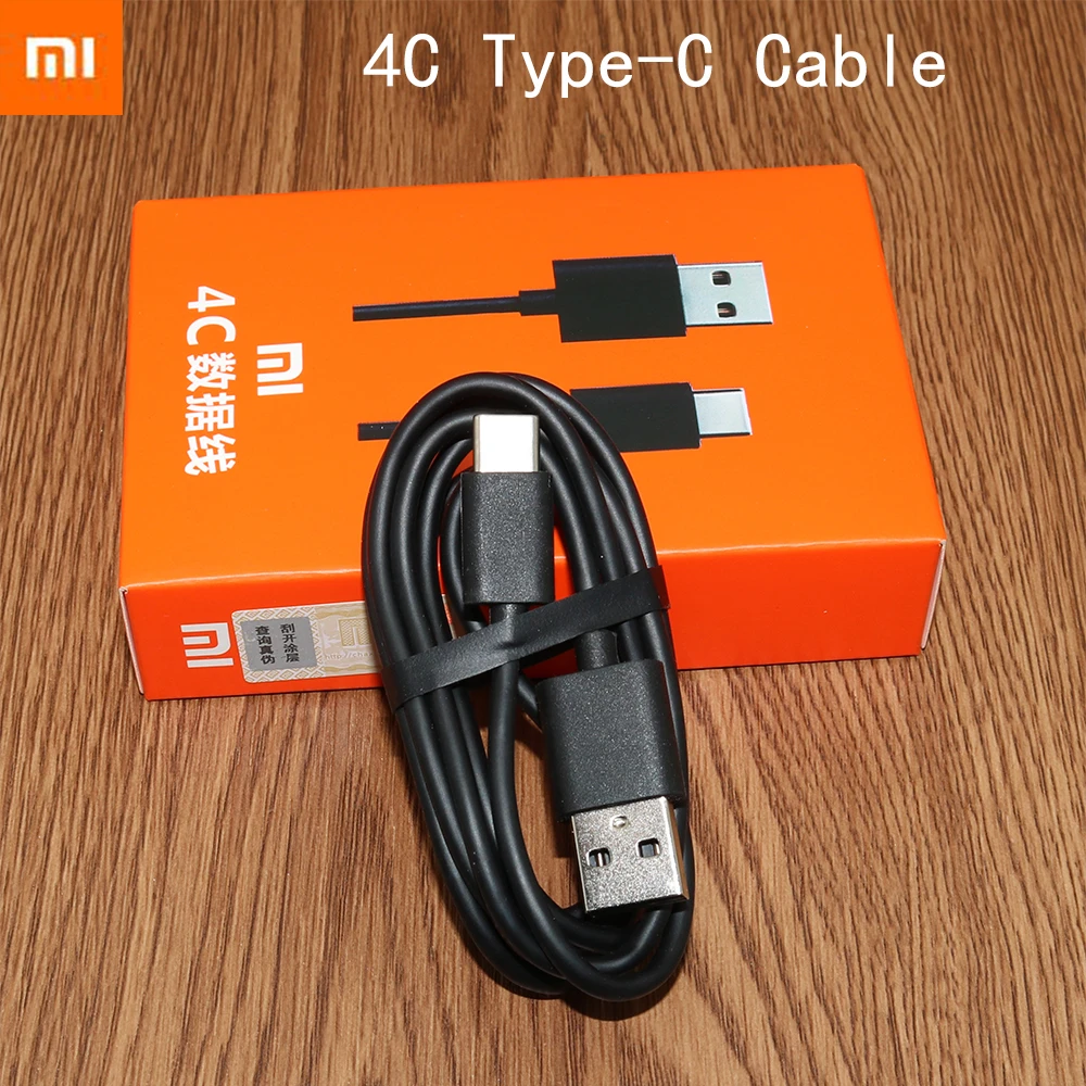 

Original Xiaomi 4C TYPE-C Fast Charging Data Cable For XIAOMI NOTE3 MIX2 A1 MI6 Max2 5 5C 5S 6 Redmi 4C 4X Note2 max 5X 5
