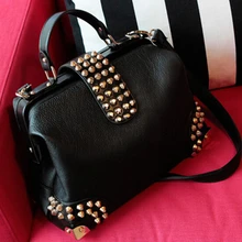 X-Online Горячая Распродажа, женская сумка, женская модная сумка, женская сумка с заклепками