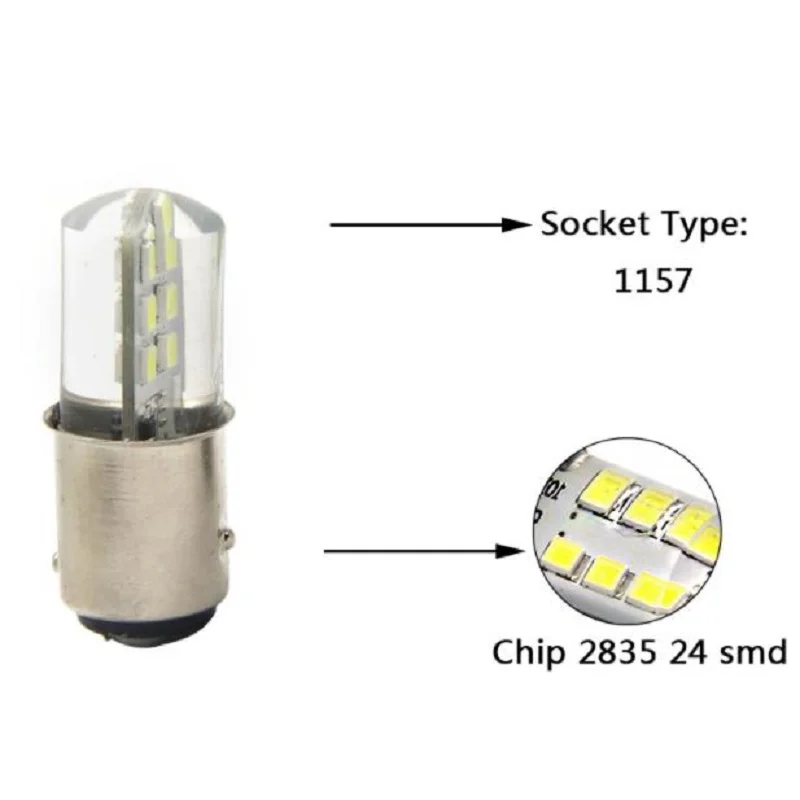 

T20 1157 1156Flashing brake light for super bright car flashing led brake light bulb rear fog light tail light