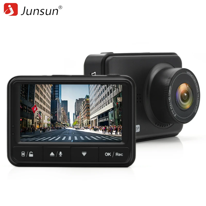 

Junsun Car Video Recorder DVR FHD 1080P Novatek 96658 LCD Screen Camera Loop Recording G-Sensor Wide-Angle DVR Dash Camera Cam