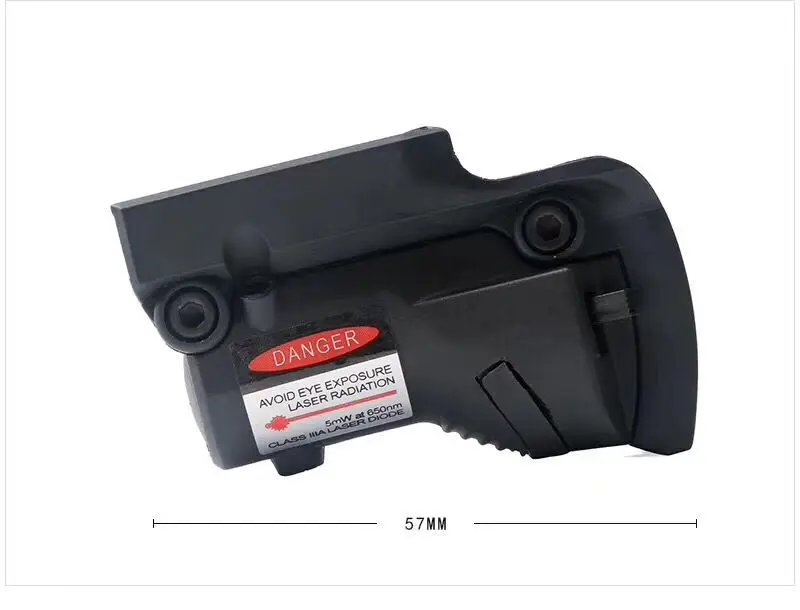 BLUCAMP Tactical 5mw Red Laser sight Scope red dot for Glock 19 23 22 17 21 37 31 20 34 35 37 38 Pistol Rifle Airsoft Hunting-1
