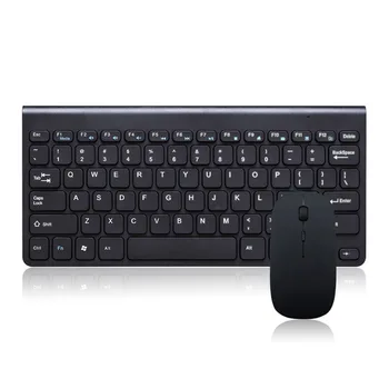 

2.4GHz Wireless Keyboard + Wireless Mouse Combo Set For Laptop PC Desktop HJ55