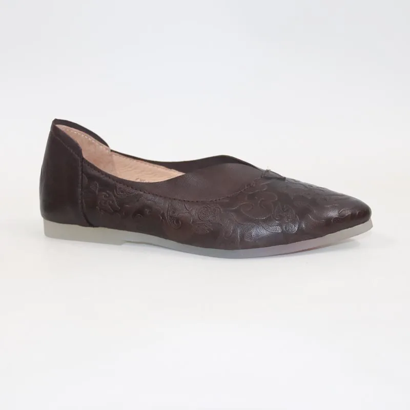 

factory outlet Can wholesale OEM Pan pointed shoes Flat shoes 35-40