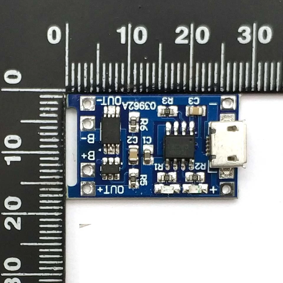 5 шт. TP4056 Micro USB 5 в 1A 18650 модуль зарядного устройства литиевой батареи зарядная плата с защитой двойные функции