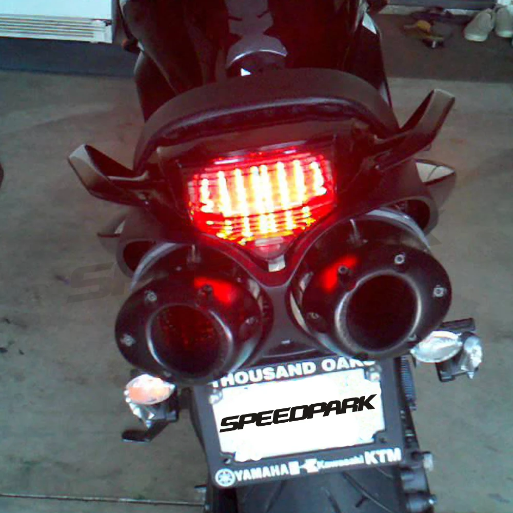 SPEEDPARK для YAMAHA FZ6 FAZER интегрированный светодиодный задний фонарь с поворотным
