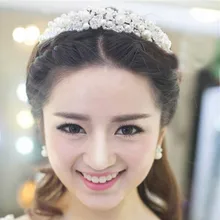 1 шт., цветок, стразы, корона, головной убор, уход за волосами, стильные инструменты, заколки для волос для невесты, головной убор, вечерние свадебное украшение для волос