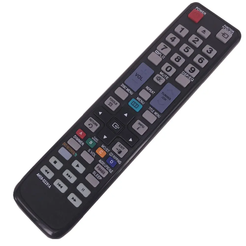 (4PCS/LOT)NEW remote control For SAMSUNG Home Theater AH59 02291A HT C450 HT C453 HT C455 in