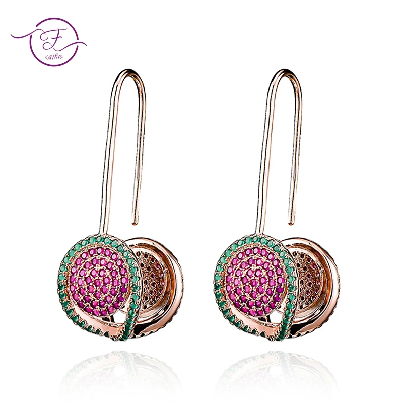 

Top Brand Drop Earrings For women 100% Real 925 Sterling Silver India Jewelry Bohemia Women's Earring Birthday Party Gifts New
