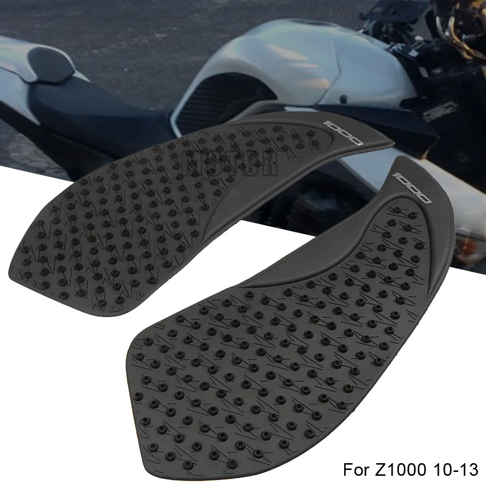 Для Kawasaki Z1000 Z 1000 2010-2013 2012 мотоциклетные Нескользящие газа масляный бак протектор наколенники тяговые сторона наклейка Стикеры