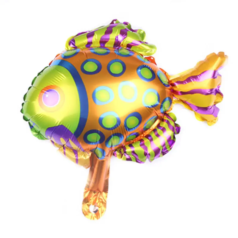 XXPWJ New Mini spotted fish aluminum balloon balloons Children's holiday party layout decorative Self-sealing B-190 | Дом и сад