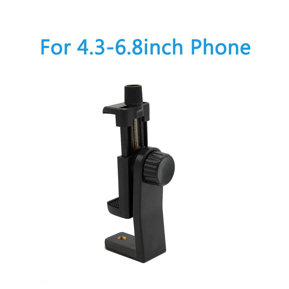 Штатив для мобильного телефона клипер вертикальный кронштейн-зажим для смартфона держатель 360 адаптер для iPhone 8 7 plus для XiaoMi для HuaWei - Цвет: No.2for 4-6.8inch