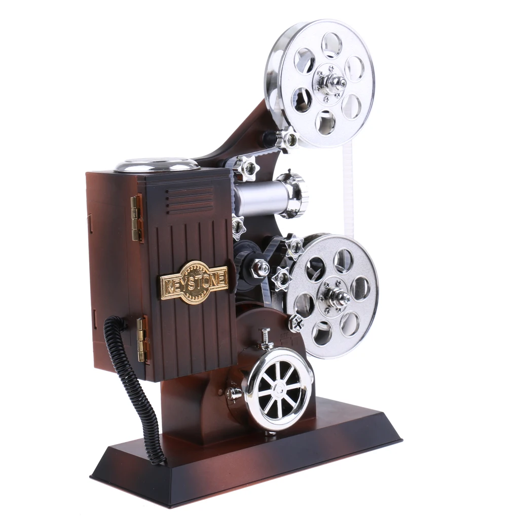 New Arrivals Retro Creative Typewriter Wind Up Music Box Clockwork Toy Desktop Supplies for Children Kids Toys Birthday Gift