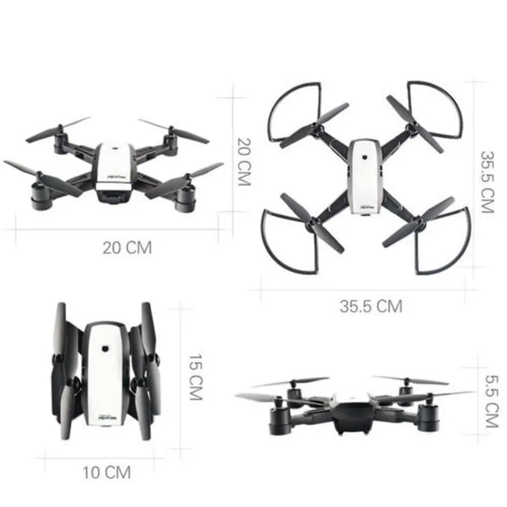 LH-X28GWF Мини Wi-Fi расстояние управления GPS FPV 4-RC оси для дрона с 720 P/1080 P HD камера светодиодный свет один ключ возврат 2/3 батареи RC