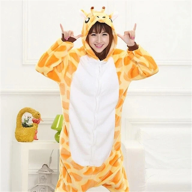

2018 Unicorn Pajamas Onesie Kingurumi panda Winter Flannel Pajamas Kigurumi Women adult Nightie Stitch unicorn pajamas Kengurumi