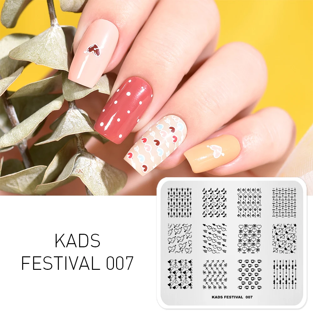 

Rolabling Nail Stamping Plate Fashion Series Nail Art Stamp Template Image Plates Stencil Nail Design Stamping Tool Manicure