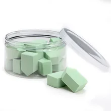 15 шт./кор. Diamond пуховка для пудры спонж легко впитывающий влагу пуховка для пудры в воду, чтобы стать больше косметические средства