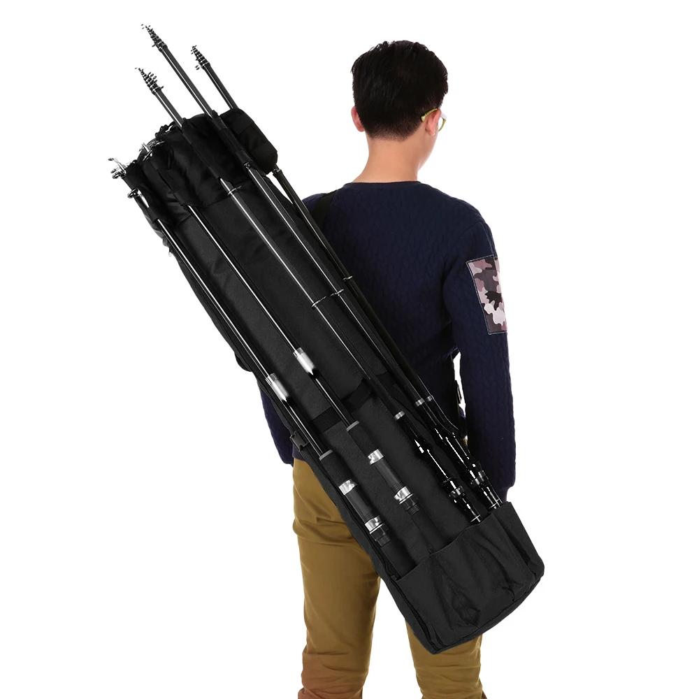 

Portable Fishing Bag Backpack Multifunction Oxford Cloth Fishing Rod Bag Reel Rod Cover For Fishing Tackle Tools
