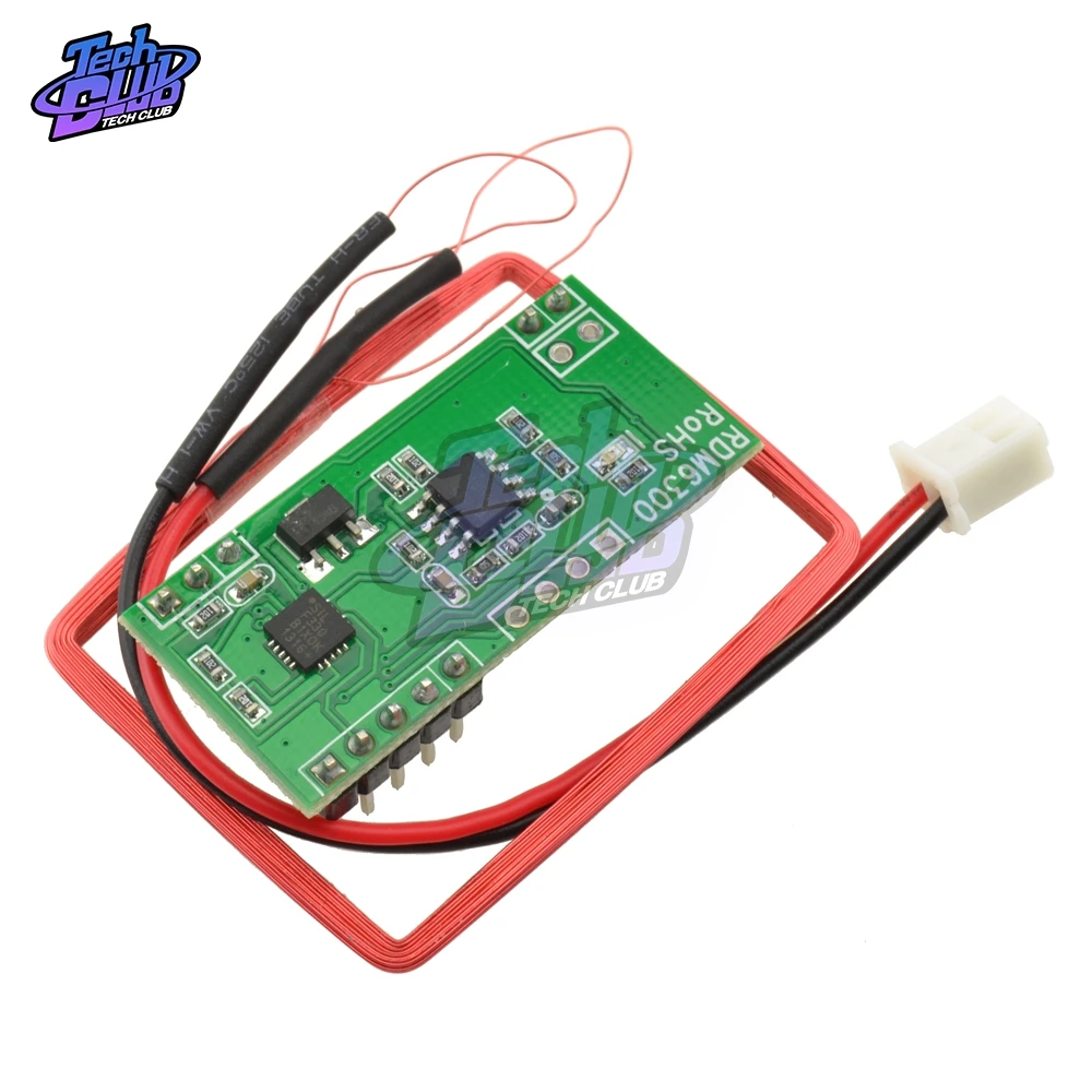 UART 125 кГц EM4100 модуль считывания идентификационных карт RFID RDM6300 (RDM630) для