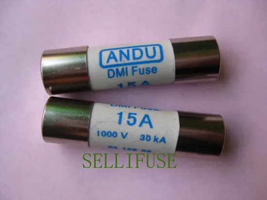 

10x38mm 15A1000V DMI fuse for Digital Measuring Instruments 5019906 CE Cetificated