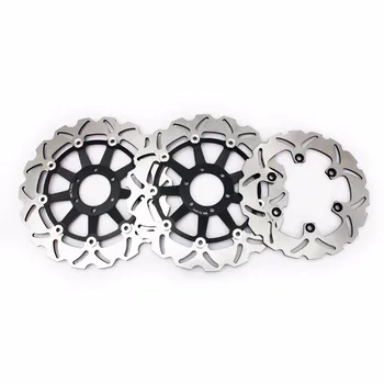 

BIKINGBOY Front Rear Brake Disks Discs Rotors For Yamaha TDM 850 1991-2001 TRX 850 95-00 FZR 600 R 90-95 FZS 1000 Fazer 98-03